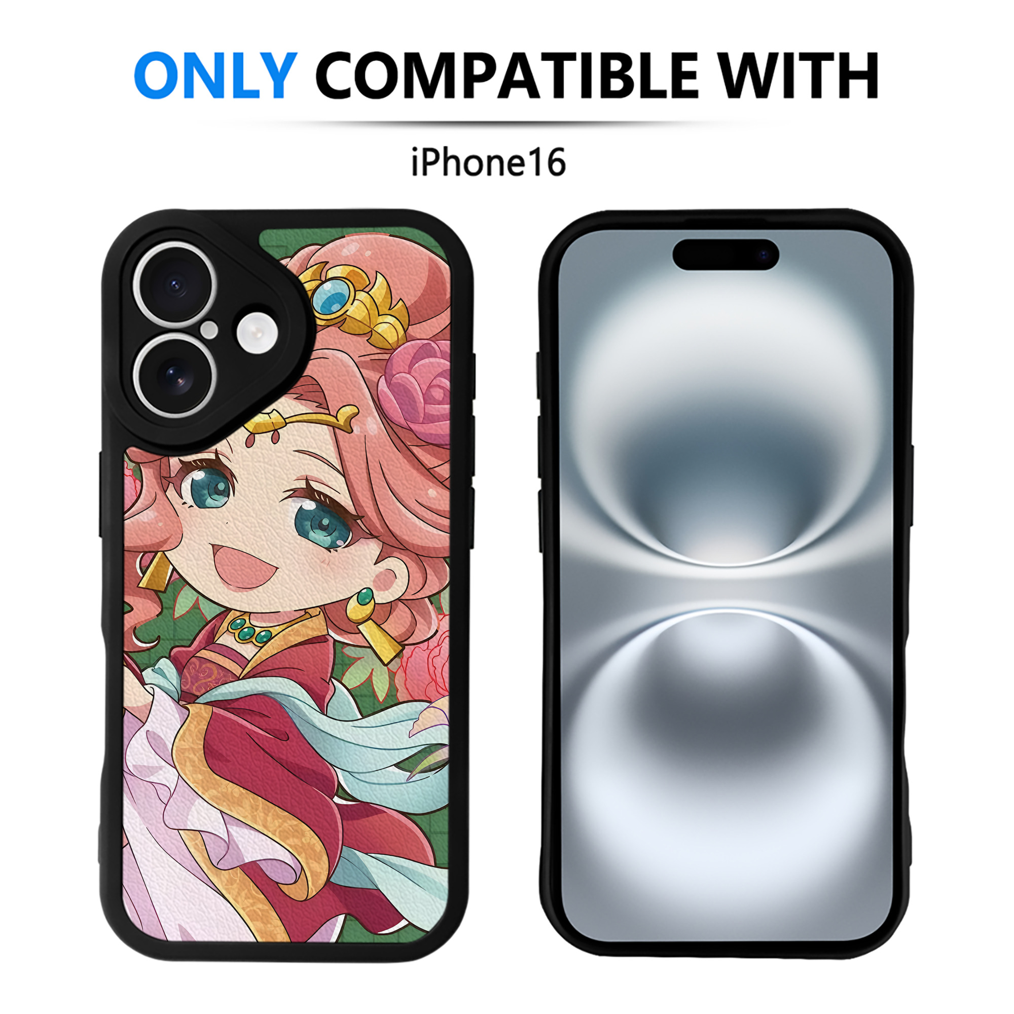 薬屋のひとりごと The Apothecary Diaries 【iPhone 16シリーズ対応】シリコンスマホケース（レザー調） 材質：シリコン